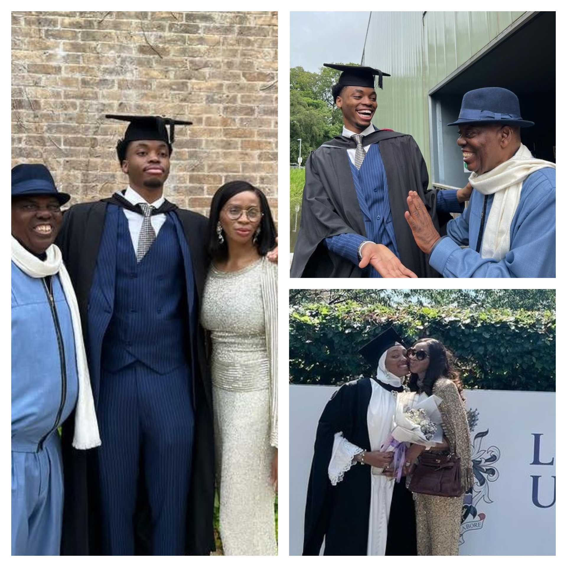 “One Week Two Graduation”- Folashade Okoya And Husband Chief Razaq ...